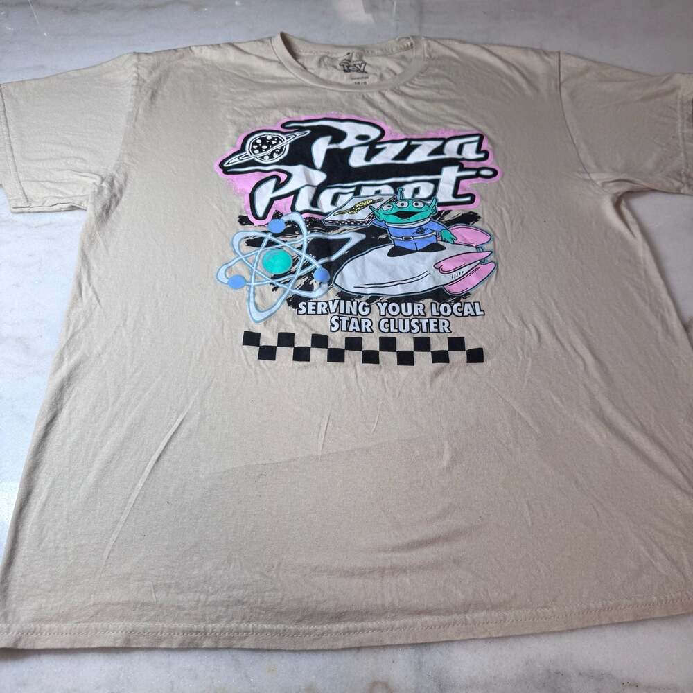 Disney Pixar Toy Story Pizza Planet Star Cluster Graphic T-Shirt
